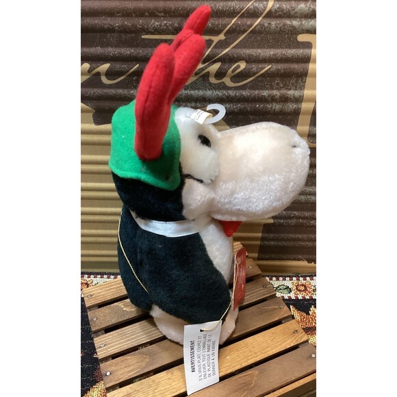 Opus Reindeer Plush Bloom County 1995 Christmas Forget Me Not American Greetings - Picture 4 of 11